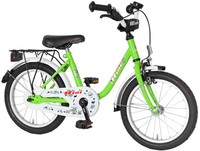 Kinderfahrrad 16" Zoll (=40,6cm) BIBI grün Seitenständer NEU/OVP