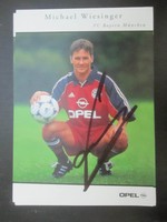 8312 Michael Wiesinger FC Bayern München original signierte Autogrammkarte