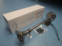 Signalhorn / Hupe aus Edelstahl! 12 V, 36cm - neu & ovp