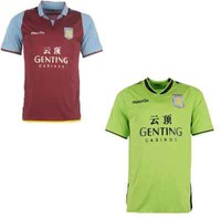 Original Macron Trikot Aston Villa 2012/2013,Home&Away,Gr. M + L + XL, NEU & OVP