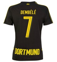 Puma BVB Borussia Dortmund Fußball Trikot Away 2016 2017 Frauen Dembele 7 ...