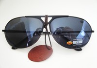 Indian Motorcycle Sonnenbrille Herren Unisex Schwarz Rauchglas Aviator Metall