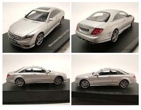 Mercedes CL 63 AMG silber metallic, Modellauto 1:43 / Autoart