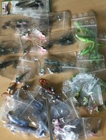 Gitzit Paddle Fry und Blue Eyes Jig riesen Set Barsch u Zander ! Mega Jig SET 1