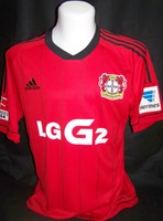 Bayer Leverkusen original Matchvorbereitetes LG G2 Trikot