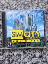 Windows PC Video Game - Sim City 3000 Unlimited - Complete Free Ship