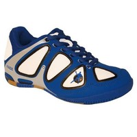 KEMPA Kinder Hanballschuh Adrenalin Junior, blau-weiß