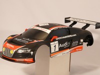 Karosserie Audi 1:16 schwarz Karo-215