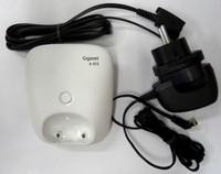 GIGASET A415   A 415 BASISSTATION  ohne AB  WEISS Ladeschale Charger NEU + RE
