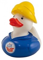 Hansa Rostock Badeente "gelber Hut"*Bundesliga Fan Artikel - NEU!
