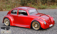 VW Käfer RC Karosse 1:10 - 185mm Lexan f. Carson Tamiya Reely HPI Kyosho etc.