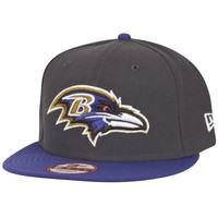 New Era 9Fifty Snapback Cap - NFL Baltimore Ravens graphite
