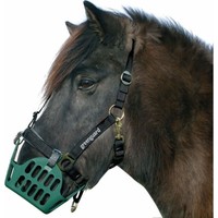 Halfter für  Greenguard Maulkorb Fressbremse schwarz Gr. 66 Warmblut