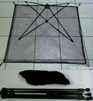 Köderfischsenke Schirmsenke Köderfisch Senke Netz Teich 1x1m Köder Fische fangen