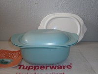 Tupperware neu Backofengeschirr, UltraPlus 3,0-l-Kasserollen-Set, oval, grün OVP