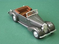 Talbot T 23 open 1937  anthrazit Solido 1:43 Oldtimer Modellauto