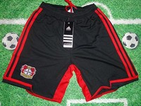 Bayer 04 Leverkusen Short von Adidas -neu-kurze Hose - Kids/Kinder schwarz-rot -