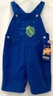 NEW Oshkosh Baby Blue and Green Boy's Overalls 36mos / 3 yrs up to 32lbs.