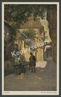 Paul Hey Kleinstadt Handwerker Schreiner Holz Romantik Poesie Heimat Hund 1911!!