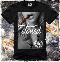 E1SYNDICATE T SHIRT DOPE WEED GANJA STONED LAST KINGS OFWGKTA DISOBEY FUCT DC BK