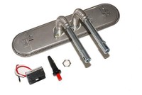 Tepro Universal Oval Brenner mit Zünder für Gasgrill