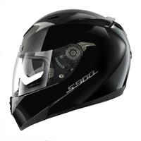Shark S 900 C Motorradhelm Gr. XL Schwarz mit Sonnenblende und Pumpsystem