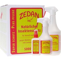 Zedan Natürlicher Insektenschutz - 5 Liter plus leere Flasche - Fliegenschutz