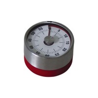 Kurzzeitmesser Edelstahl, Eieruhr mit Magnetboden, Küchentimer, Kurzzeitwecker