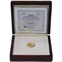 Griechenland 200 Euro 2016 Gold PP Demokritos im Etui