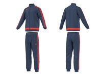 ADIDAS Polyesteranzug Tiro 15 marine rot S27106 S27107