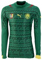 Puma Cameroon Kamerun Home LS Shirt Promo Herren Trikot grün Jersey
