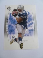 Playercard ( SP Authentic ) 2003 NFL  78 Antonio Bryant