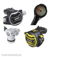 Apeks XTX 100 mit Octopus XTX40 + Finimeter -  neustes Modell