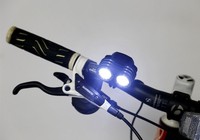 2016 Neuest Stark Fahrradlampe Scheinwerfer 2x XM-L LED U2 8000LM Bikelight