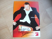Stefan Raab  TV total   Originalautogramm.