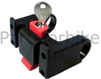 Rixen & Kaul Klickfix Adapter Abschließbar Lenkeradapter mit Schloss