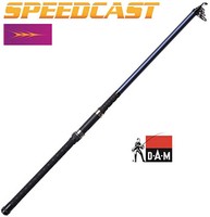 DAM Speedcast Teleskoprute Tele 100 Rute Angelrute Grund Aal Karpfen 50-100g 3m
