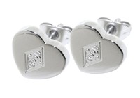 Borussia Mönchengladbach Edestahl Ohrstecker Herz 38350 69400089