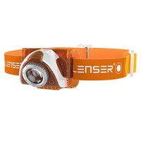 Led Lenser SEO3 orange weiß - LED Stirnlampe Kopflampe 6004 von Zweibrüder