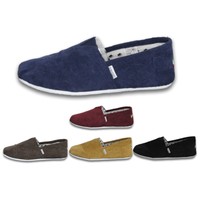 Mens Espadrilles Corduroy Canvas Summer Elasticated Slip On Plimsoll Pumps Shoes