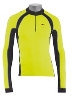 Northwave Force Winter Fahrrad Trikot lang gelb 2017