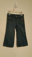 FADED GLORY BLUE JEANS (GIRLS 18 MOS) Cotton (EUC)