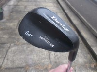 A NICE DUNLOP 65i "BLACK HEAD" 64 DEGREE LOB WEDGE IN GOOD CONDITION