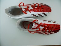 Fußballschuhe Adidas Rot/Weiß/Schwarz Gr. 37 1/2