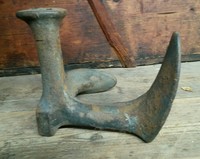 Alt SCHUSTERWERKZEUG - SCHUSTERFUß  DREIFUß - AMBOSS - SCHUHMACHER SCHUSTER