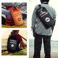 5/10/20Liters Wasserdichte Tasche Packsack Drybag Seesack OverBoard Strandtasche