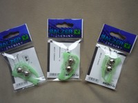 Bissanzeiger für die Rutenspitze, Knicklichthalter mit Glocke, Aal Glocke