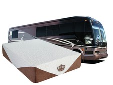 10" Queen Cool GEL Memory Foam Mattress for RV w/Free 2 GEL Memory Foam Pillows