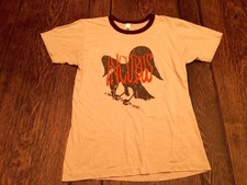 Incubus "A Crow Left Of The Murder" mens S small tan & brown shirt vtg hipster ~