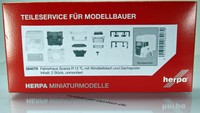 Herpa 084079 Fahrerhaus Scania R 13 TL mit WLB Inhalt: 2 Stk.